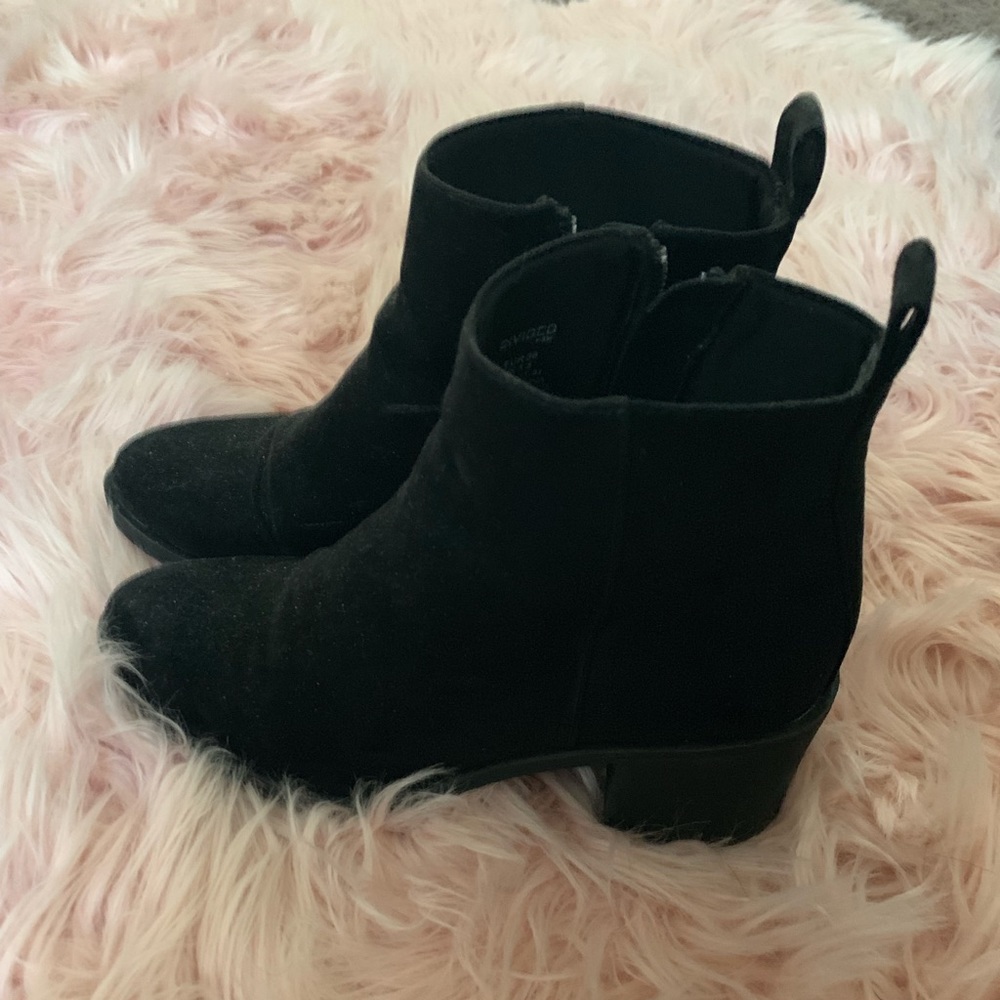 Wedge booties